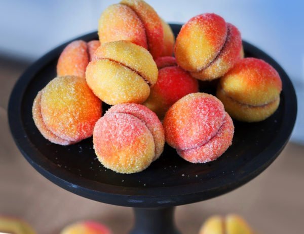 Keto peach cookies