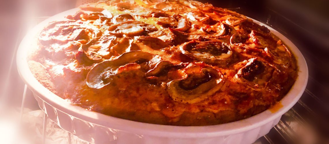 Meat & Mushroom Pie