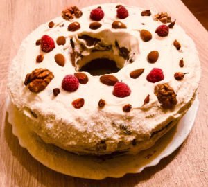 Keto fruitcake