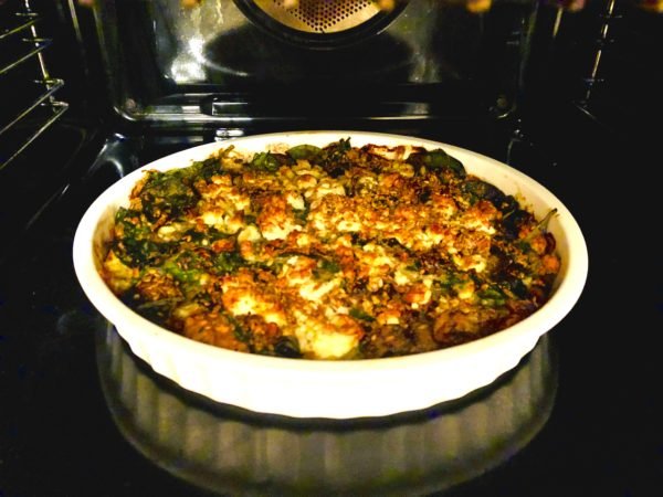 Keto spanakopita