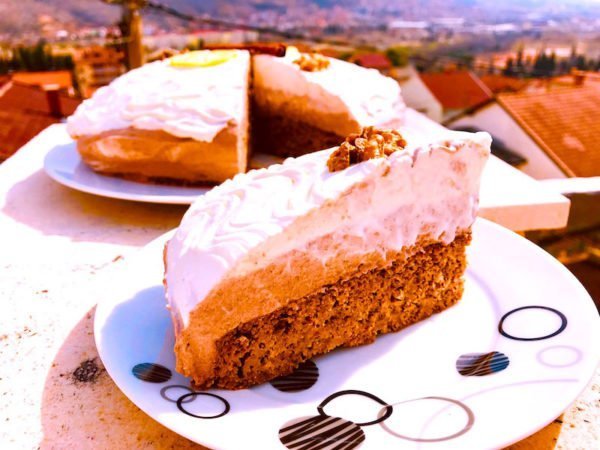Oriental wind keto cake