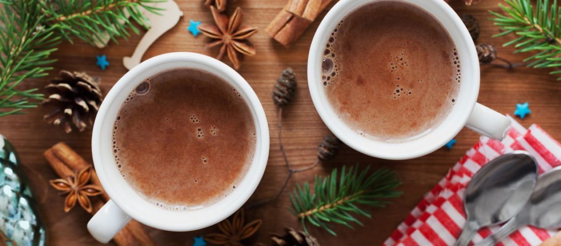 Keto chocolate Eggnog