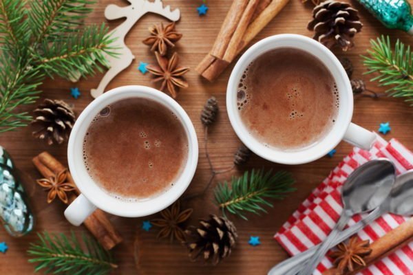 Keto chocolate Eggnog