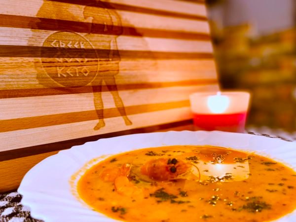 Keto shrimp chowder