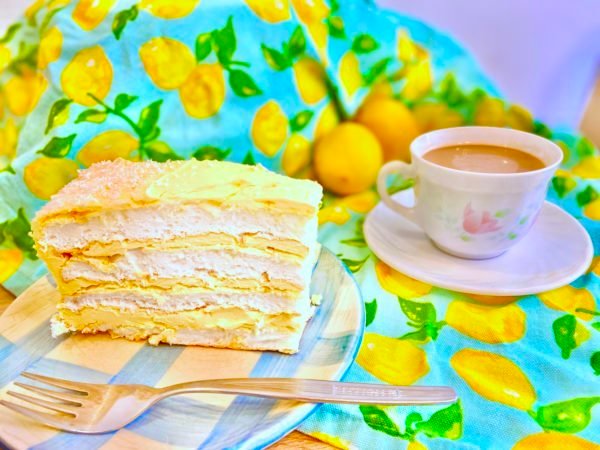 Keto angel cake