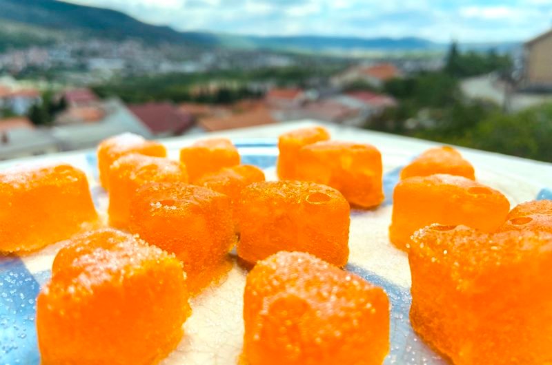 Homemade vitamin jellies