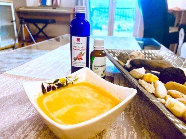 Homemade face serum