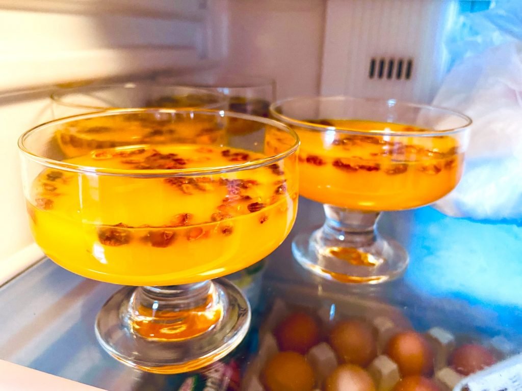 sea buckthorn jello
